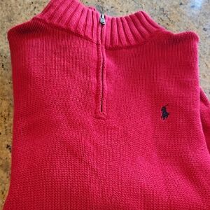 Ralph Lauren Polo Red Knit Sweater
